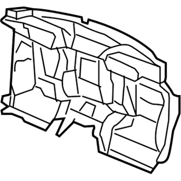 Acura 74260-SJA-A01 Insulator, Dashboard