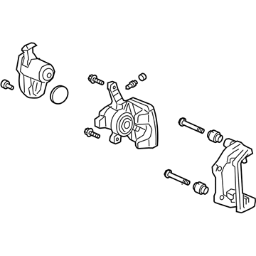 Acura 43019-TZ5-A11 Disc Brake Caliper