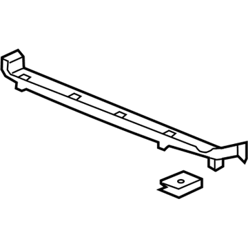 Acura 71106-TL0-G70 Air Induction Reinforcement Plate