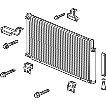 2013 Acura TSX A/C Condenser - 80100-TL2-A01