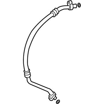 Acura 80311-TL2-A01 Refrigerant Suction Hose