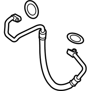 Acura 80315-TZ3-A01 A/C Discharg Hose Pipe