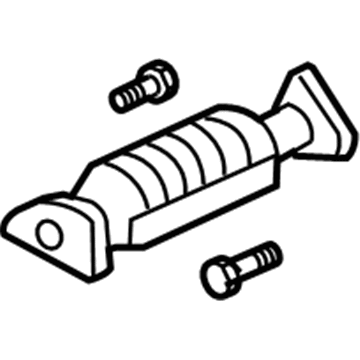 Acura TL Catalytic Converter - 18160-RCA-A00