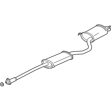 Acura MDX Muffler - 18030-S3V-A04