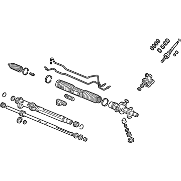 Acura 53601-S6M-A02 Power Steering Rack Assembly