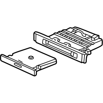 Acura 77240-S3M-A01ZA Tray Assembly, Storage (Chamois Gray No. 3)