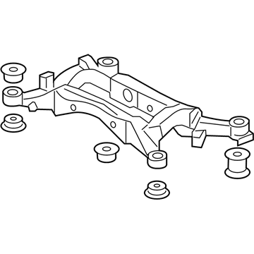 Acura 50300-SJA-E02 Sub-Frame Assembly, Rear