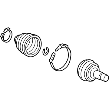 Acura 44014-TZ6-A01 Joint Set,Outboard