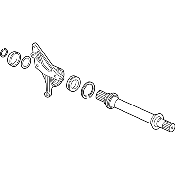 Acura TLX Axle Shaft - 44500-TZ3-A01