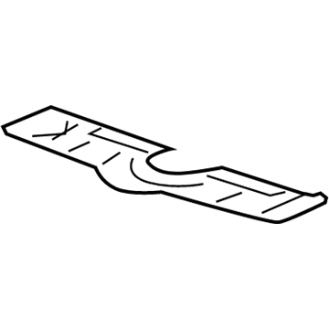 Acura 71507-TL7-A01 Extension, Rear Bumper (Lower)