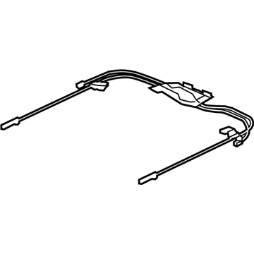 2010 Acura RDX Sunroof Cable - 70400-STK-A01