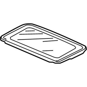 Acura 70200-STK-A02 Roof Glass Assembly