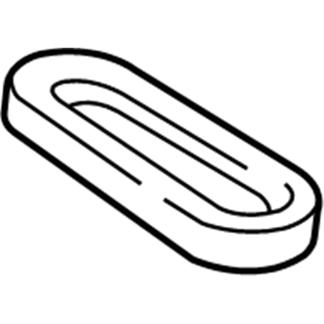 83732-SV2-010ZF Acura Pocket, Passenger Side Lining (Classy Gray) Illustration 1 of 1