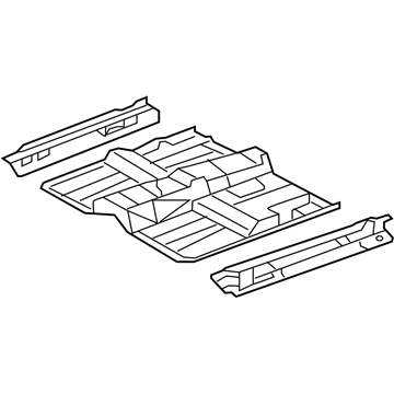 2013 Acura TL Floor Pan - 65100-TK5-A01ZZ