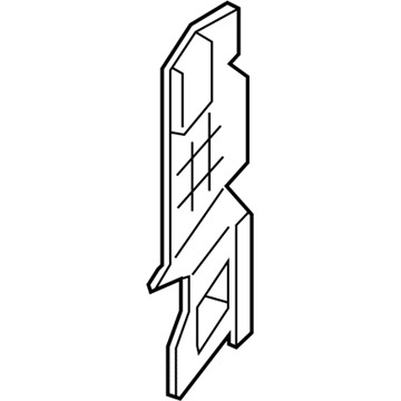 Acura 71114-STX-A00 Front Air Guide Plate