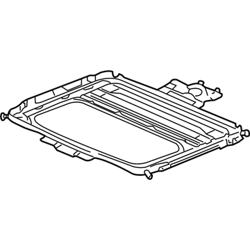 Acura 70100-S6M-A01 Frame, Sunroof