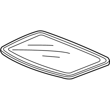 Acura 70200-S6M-A02 Roof Glass Assembly