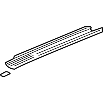 Acura 70310-ST7-013 Rail, Passenger Side Guide