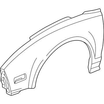Acura 60260-SL0-A90ZZ Left Front Fender Panel (Dot)