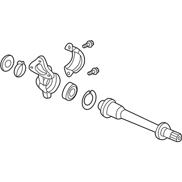 Acura CL Axle Shaft - 44500-SS8-A01