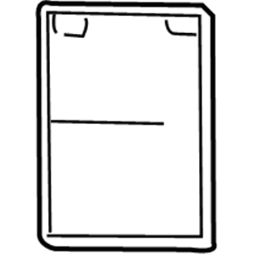 Acura 19043-PV1-A10 Label, Coolant Information