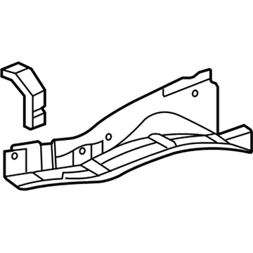 Acura 04695-SEP-A00ZZ Extension Set, Left Front Wheelhouse (Upper)