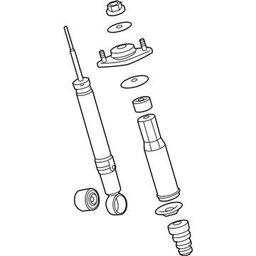 2011 Acura RL Shock Absorber - 52620-SJA-A52