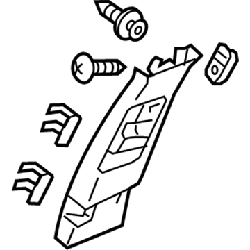 Acura 84111-TZ3-A01ZA Garnish Assembly (Sandstorm)