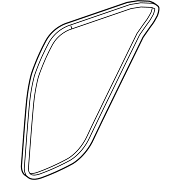 2020 Acura TLX Door Seal - 72815-TZ3-A02