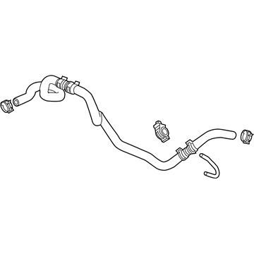 2020 Acura RLX Brake Booster Vacuum Hose - 46402-TY2-A02