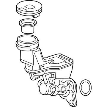 Acura RLX Brake Master Cylinder - 46101-TY2-315