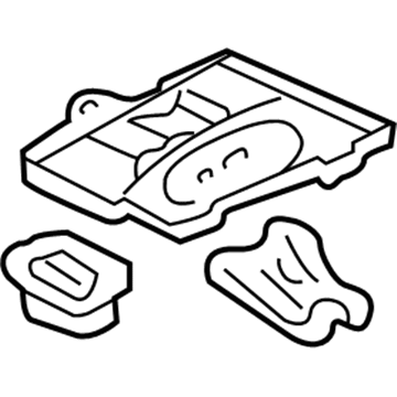 Acura 60630-SZ3-000ZZ Base, Battery Setting