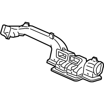 Acura 77400-SEP-A00 Duct Assembly, Instrument Air Conditioner