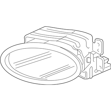 Acura 33951-SEC-A01 Drivers Fog Light