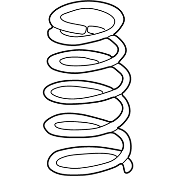 Acura 52441-S6M-C51 Coil Spring Rear (Showa)