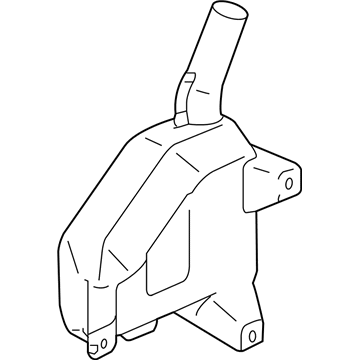 Acura 76841-SJA-A11 Windshield Wiper Fluid Reservoir Tank (2.5Left Front)