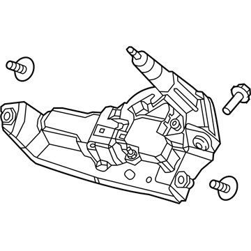 2016 Acura RDX Wiper Motor - 76710-TX4-A01