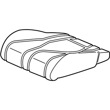 Acura 81537-TJB-A41 Pad Component Left, Front Cushion