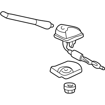 2002 Acura MDX Antenna - 39150-S3V-A01