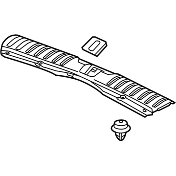 Acura 84640-TX4-A03ZC Lining Assembly (Light Jewel Gray)