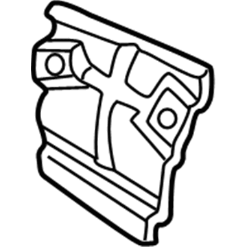 Acura NSX Exhaust Heat Shield - 18121-PBY-J00
