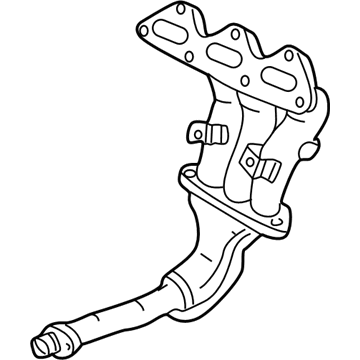 Acura 18100-PBY-000 Manifold, Exhaust