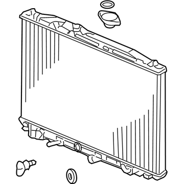 2009 Acura RL Radiator - 19010-RKG-A51