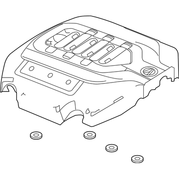 Acura 17121-R9S-A01 Engine Cover Assembly