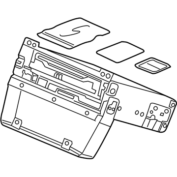 Acura 39171-TX6-A32 B.Box Assembly , Base