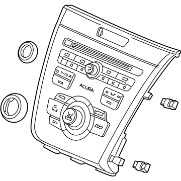 Acura 39170-TX6-A11 Panel Assembly, Base