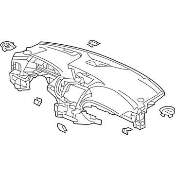 Acura Instrument Panel - 77100-TZ5-A03ZB