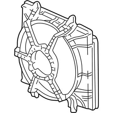 Acura 19015-PXG-A01 Shroud