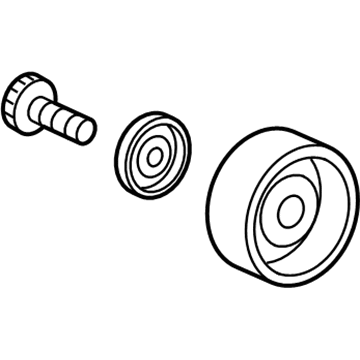 Acura 31189-51B-H02 Pulley Set, Tensioner