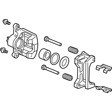 Acura 45018-S6M-A01RM Right Front Caliper Sub-Assembly (Reman)